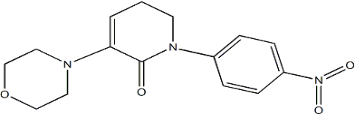 5,6-二氫-3-(4-嗎啉基)-1-(4-硝基苯基)-2(1H)-吡啶酮